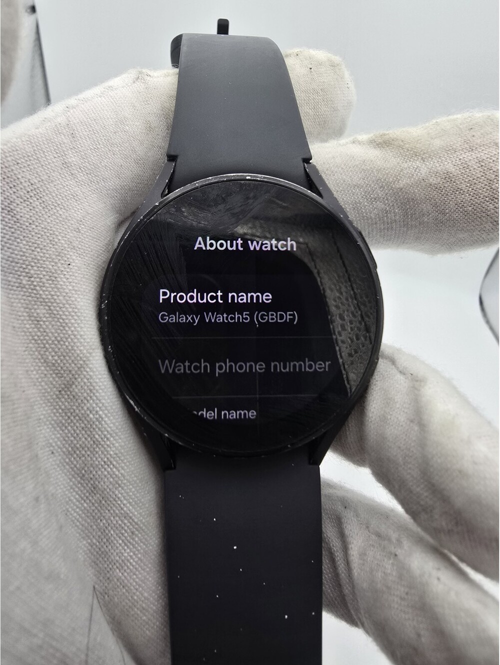 Samsung Galaxy Watch 5  SM-R905U 40mm Titanium Case - Black